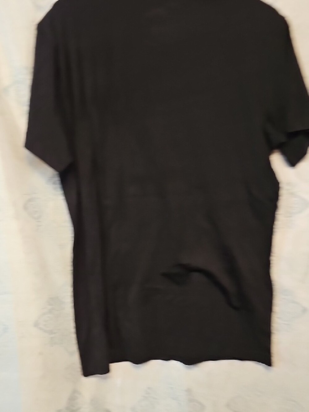 State of Mind Black Tee with Blue, Yellow, Orange GEORGIA Stack Graphic - Picture 5 of 5